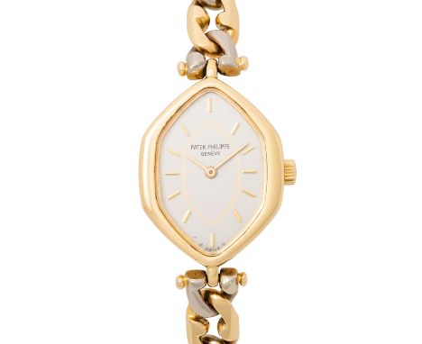 PATEK PHILIPPE Ref 4572. Seltene Vintage Damenuhr. Box und Papiere. Gelbgold 18K Gehäuse. Handaufzugswerk Kal. 16-250 mit seh