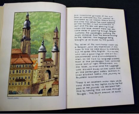 Hartley (A.), Eight Countries in Twelve Days: An account of a motor coach tour of Europe, August 19th - August 30th 1963, an 