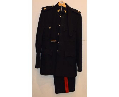 A Royal Army Ordnance Corps dress uniform, Moss Bros & Co label