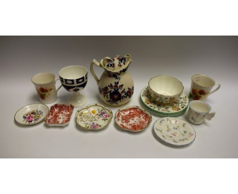 Ceramics - Mintons Haddon Hall, Royal Worcester, Royal Crown Derby Red Aves, Royal Crown Derby commemorative, etc