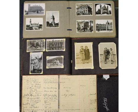Photography and Ephemera - an album, documenting a tour of Switzerland, Holland and Belgium, various buildings and scenery, p