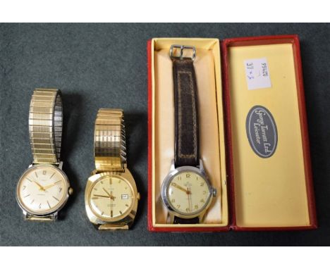 A vintage Smiths wristwatch, original box; others, Timex (3)