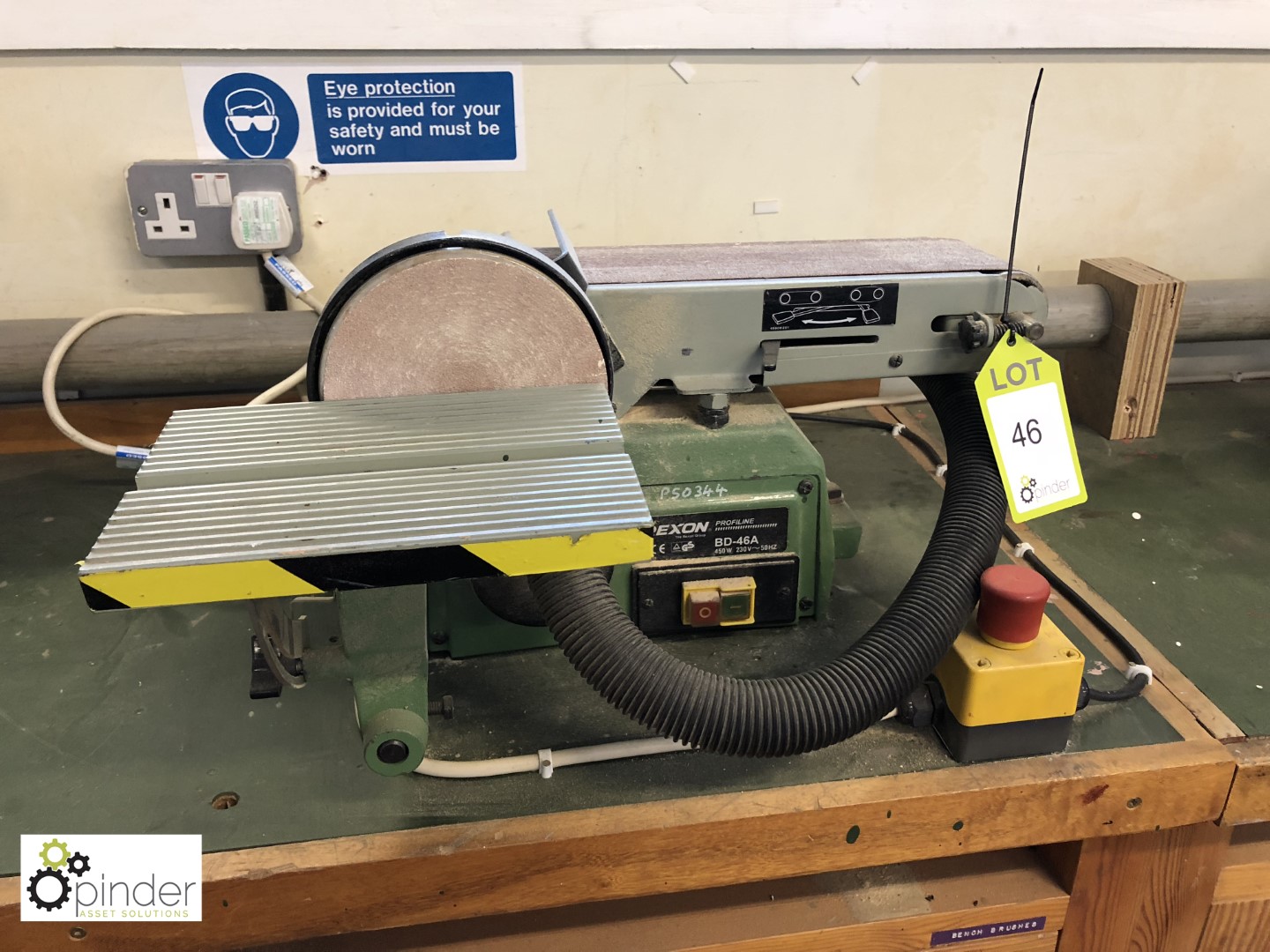 Rexon Bd 46a Disc And Belt Sander 240volts 9642