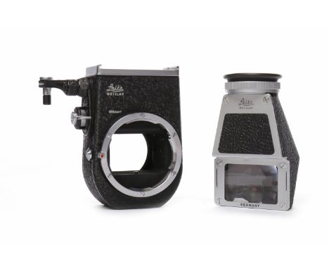 LEITZ VISOFLEX II 'OTYDO' REFLEX HOUSINGtogether with Leitz 'OTXBO' prismatic magnifier, each contained in original cardboard