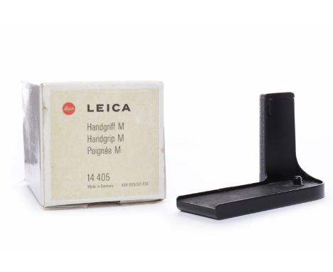 LOT OF LEICA ACCESSORIESincluding a Leica Hand Grip M, part number 14405; together with a Leitz Handgriff Motor-Winder R3, pa