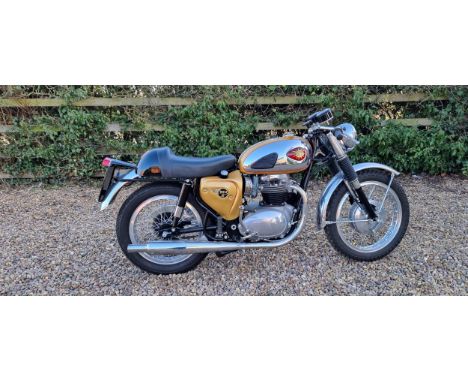 1965 BSA A65 Lightning, 649cc. Registration number PNW 619C. Frame number A50B 5083. Engine number A65.D.2635. The A65L Light