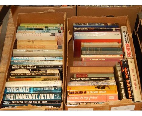 Militaria, quantity of books including Pape, Richard "Boldness Be My Friend", Katona, E "Code Name Marianne", Gribble, Leonar