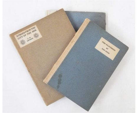 Private Press Hood, Tom  "Miss Kilmansegg and Her Precious Leg, a Golden Legend", no 197 of 200 copies, printed with three dr