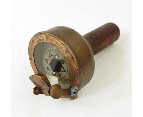 Henry Brown & Son Ltd celestial handheld compass, no.9192/B, Barking and London   