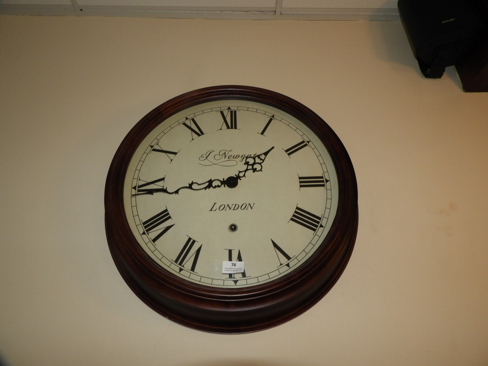 *J. Newgate of London Wall Clock