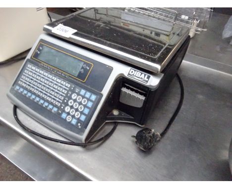 Dibal electronic scales. Estimate £30-40.