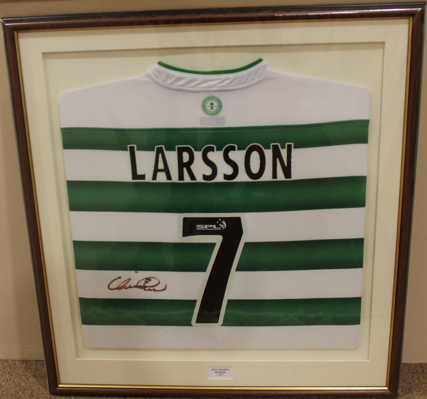 Larsson Celtic Shirt  Henrik Larsson Man Utd Shirt & Celtic Shirts –  Classic Football Kit