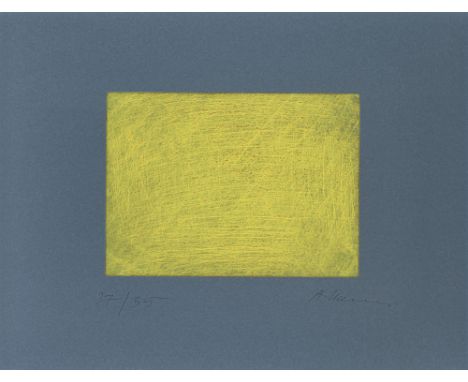 Arnulf Rainer1929 Baden b. Wien - lebt in Wien und Enzenkirchen/Oberöst.Gelbes Meer. 1993Unterhalb der Darstellung links numm