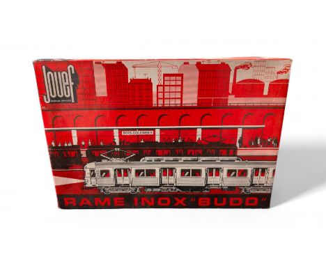 French Jouef HO gauge 761E Rame Inox 'Budd' electric 2-car EMU set, boxed