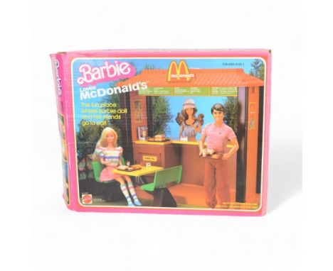 Mattel Barbie Loves McDonalds playset, no. 5559, boxed