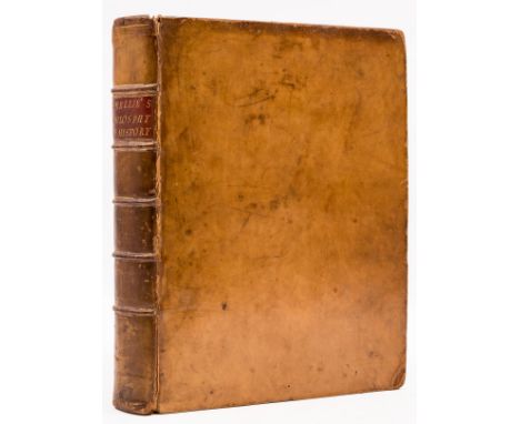 Smellie (William) The Philosophy of Natural History, vol. 1 only (of 2), first edition, contemporary calf, red morocco label 