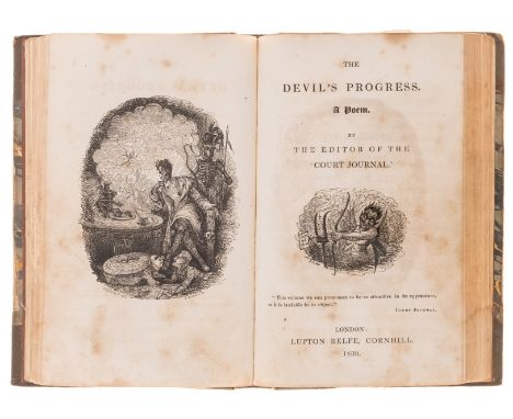 Porson (Richard) The Devil's Walk; A Poem, 1830; bound with Coleridge (Samuel Taylor) and Robert Southey. The Real Devil's Wa