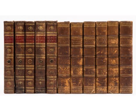 Arabian Nights (The), translated by Edward Forster, 5 vol., half-titles, engraved plates by Robert Smirke, light offsetting a