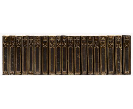 Roscoe (Thomas, editor).- [The Novelists' Library, with Biographical and Critical Notices], 19 vol., engraved portraits, etch