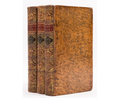 Harris (James) [Works], 3 vol., comprising: Hermes or A Philosophical Inquiry concerning universal grammar, 1771; Three Treat
