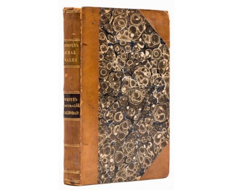 NO RESERVE White (Rev. Gilbert) A Naturalist's Calendar, first edition, hand-coloured plate, light foxing, for B. and J. Whit