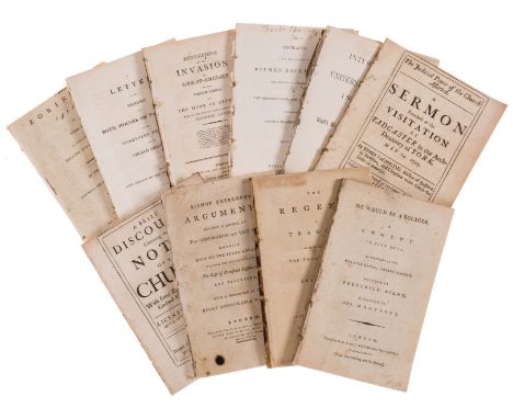 Greatheed (Bertie) The Regent: a Tragedy. As it is Acted at the Theatre Royal in Drury-Lane, slightly browned, 1788 § Pilon (