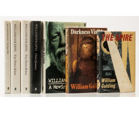 NO RESERVE Golding (William) The Spire, jacket lightly foxed and spine head creased, 1964; Darkness Visible, 1979; A Moving T