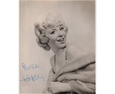 ENTERTAINMENT: Two photograph albums containing over 40 vintage signed postcard photographs and larger, 8 x 10s, signed piece