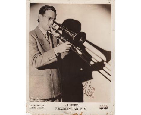 MILLER GLENN: (1904-1944) American Musician and Bandleader of the Swing Era, especially popular during World War II. Vintage 