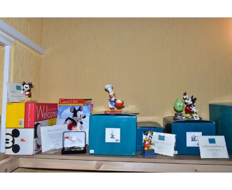 FOUR BOXED WALT DISNEY CLASSICS COLLECTION FIGURES, all with certificates, comprising limited edition 'A Little Off the Top' 