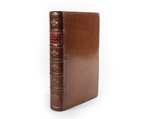 [Johnson (Samuel)] A Journey to the Western Islands of Scotland, Strahan and Cadell, 1775, first edition, first issue, errata