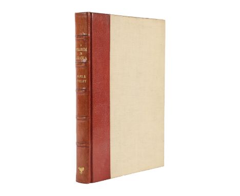 Philby (H. St. J.B.) A Pilgrim in Arabia, Golden Cockerel Press, 1943, numbered limited edition of 350, portrait frontis, ori