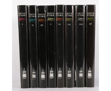 Stark (Freya) Letters, Volumes One to Eight, Salisbury; Compton Russell and Michael Russell, 1974-82, eight volumes, first ed