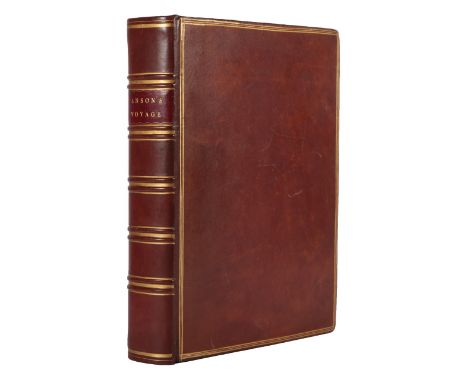 Anson (George) A Voyage Round the World in the Years MDCCXL, I, II, III, IV, printed for the author by Knapton, 1748, first e