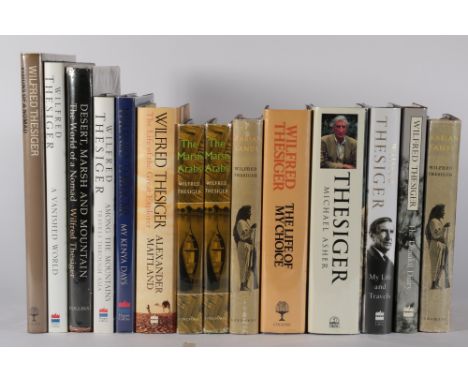 Thesiger (Wilfred) Desert, Marsh and Mountain, The World of a Nomad, Collins, 1979, first edition, signed by the author, pric