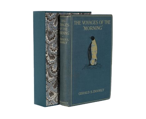 Doorly (Gerald S., Capt.) The Voyages of the 'Morning', Smith Elder, 1916, first edition, frontis, plates and sheet music as 