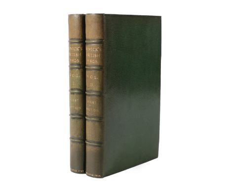 Bewick (Thomas) History of British Birds, Volume I containing the History and Description of Land Birds, Newcastle; Beilby &a