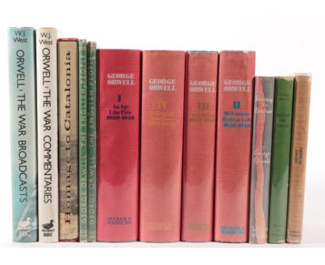 Orwell (George) Critical Essays, Secker and Warburg, 1946, first edition, dust wrapper (priced 8s.6d.); idem, The English Peo