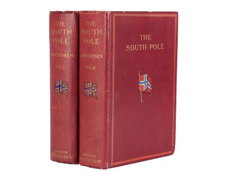 Amundsen (Roald) The South Pole, An Account of the Norwegian Antarctic Expedition in the 'Fram', 1910-1912, John Murray, 1912