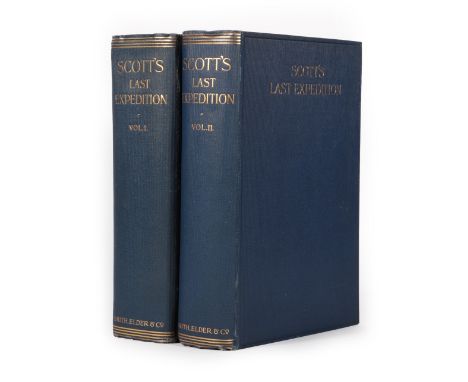 Scott (Robert Falcon) Scott's Last Expedition ..Being the Journals of Captain R.F. Scott ...Reports of the Journeys and Scien