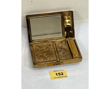 A 1950s 'Elgin American' lady's compact. 4¼' wide. 