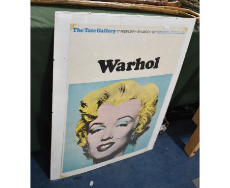 A Tate Gallery Warhol Poster, March 1971, 77cm High 