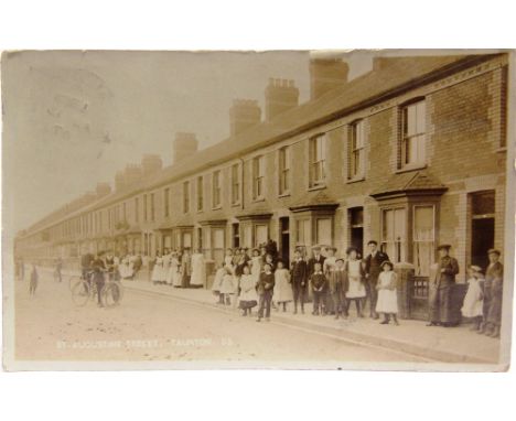 POSTCARDS - TAUNTON &amp; BISHOPS LYDEARD (SOMERSET)  Twenty-six cards, including a real photographic view of St. Augustine S