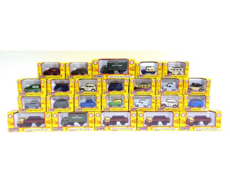 TWENTY-FOUR 1/76 SCALE POCKETBOND CLASSIX MODEL VEHICLES  each mint or near mint and boxed. 