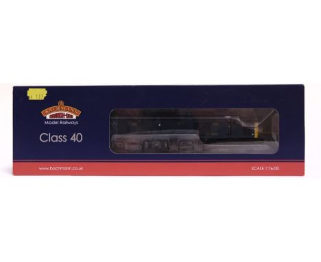 [OO GAUGE]. A BACHMANN NO.32-484, B.R. CLASS 40 CO-CO DIESEL LOCOMOTIVE, 40159  blue livery, boxed. 
