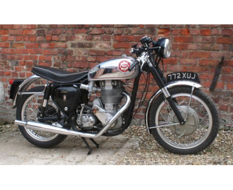 1960 BSA Gold Star 500 cc. Registration number 772 XUJ (Non transferrable). Frame number CB32 10031. Engine number DBD34 GS 5
