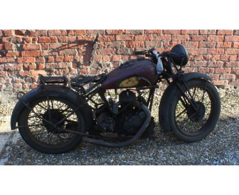 1936 BSA W-6, 499 cc, Registration number TBC, Frame number D6.580, Engine number D6.283. In 1936 BSA had eighteen models lin