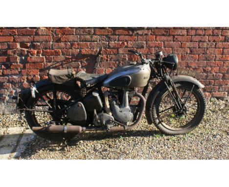 1939 BSA B21 De Lux, 250 cc, Frame number KB20/317, Engine number KB21/321. In the 1930's Birmingham BSA was the world's most