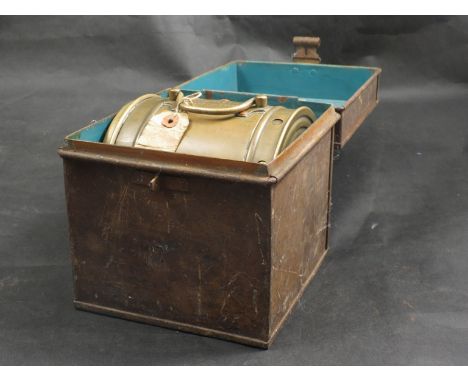A boxed 'HATELEYS' homing pigeon clock