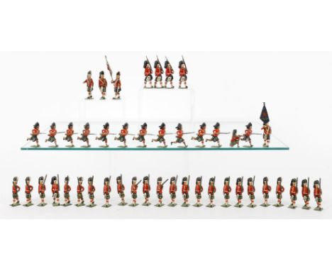 
	
		Britains military lead figures from various sets to include: Cameron Highlanders, Seaforth Highlanders with Bayonets, Go